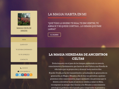 magiaceltadearadia.es snapshot