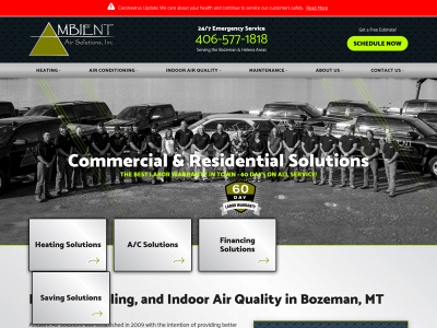 ambientairsolutions.com snapshot