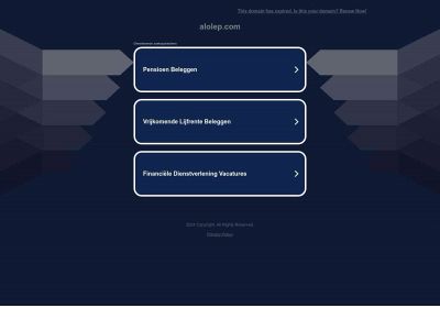 alolep.com snapshot