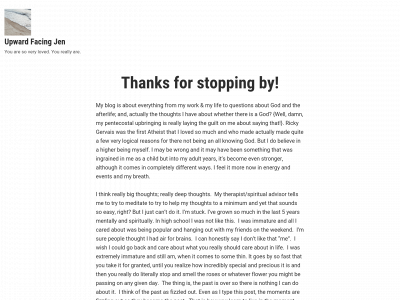 upwardfacingjen.com snapshot