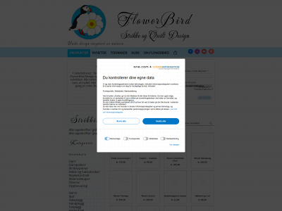 flowerbird.no snapshot