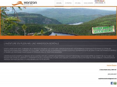 horizonevasion.com snapshot