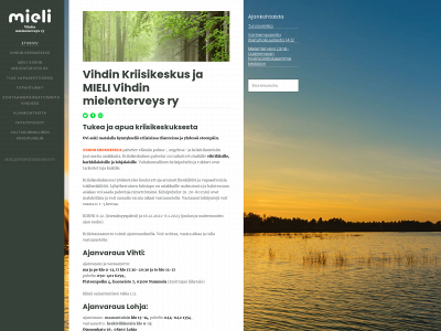 vihdinmielenterveysseura.fi snapshot