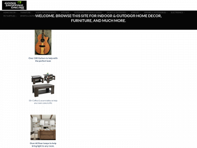 goingshoppingonline.com snapshot