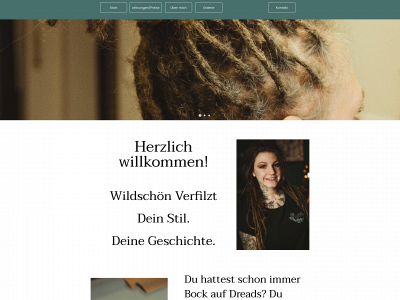 wildschön-verfilzt.de snapshot