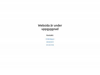 rabygg.se snapshot
