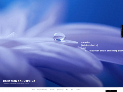 cohesioncounseling.com snapshot