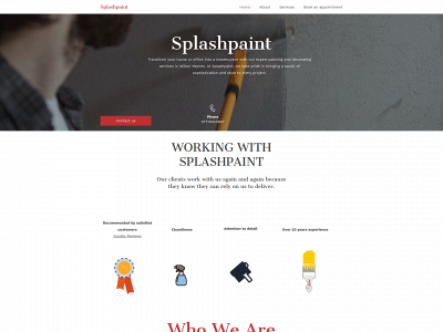 splash-paint.co.uk snapshot
