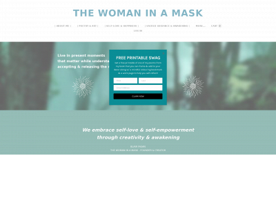 www.thewomaninamask.com snapshot