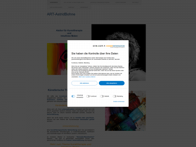 art-astridbohne.de snapshot