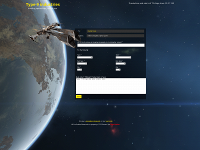 type-9-industries.com snapshot