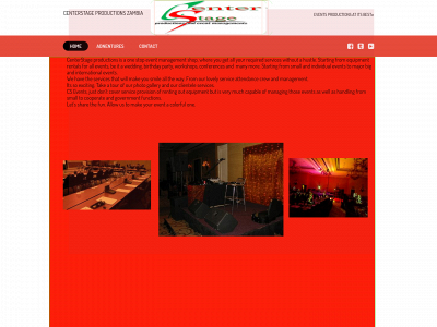 centerstagezambia.com snapshot