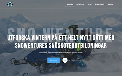 snowenture.se snapshot