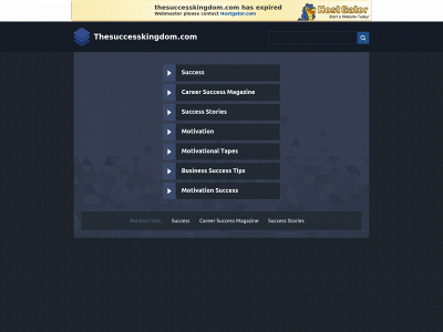 thesuccesskingdom.com snapshot
