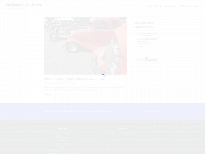 nothingbutcarshows.com snapshot