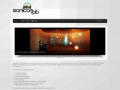 soniconlab.com snapshot