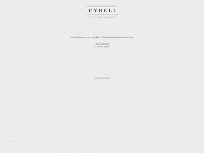 cybeli.lt snapshot