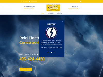 reidelectricconstruction.com snapshot