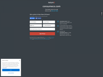 consumeco.com snapshot