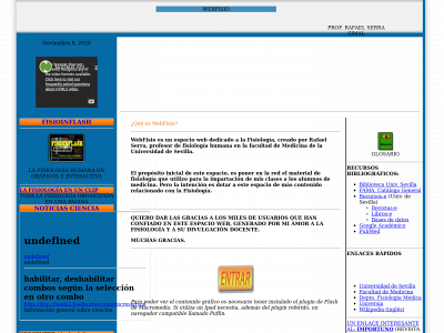 webfisio.es snapshot