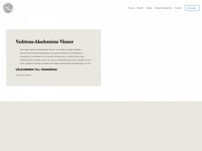 vadstenaakademiensvanner.se snapshot