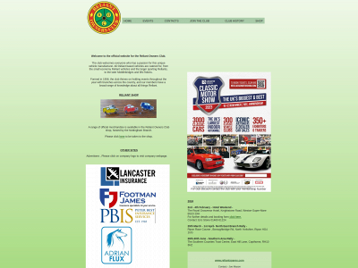 reliantownersclub.org snapshot