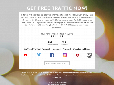 getfreetrafficnow.weebly.com snapshot