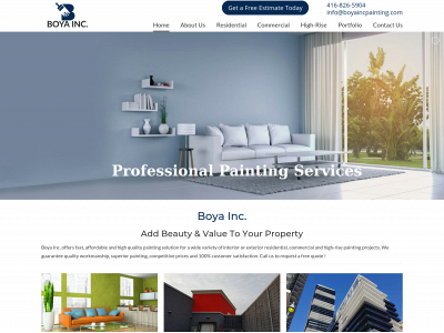 boyaincpainting.com snapshot