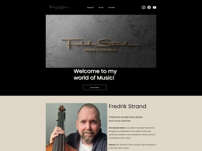 fredrikstrandmusik.com snapshot