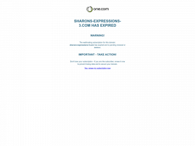 sharons-expressions-3.com snapshot