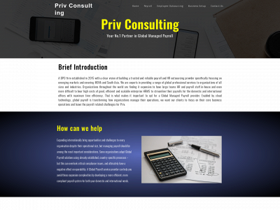 privconsulting.com snapshot