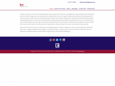 discovercoloradohomes.co snapshot