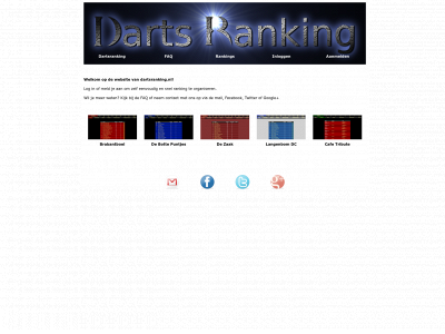 dartsranking.nl snapshot