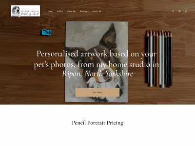 pencilportraitsbyroberthunt.co.uk snapshot