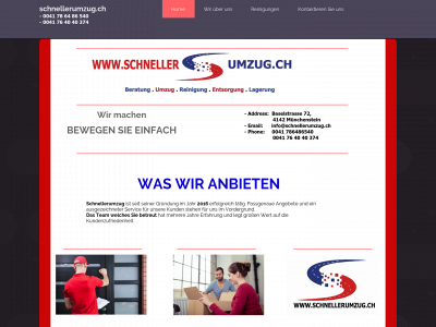 schnellerumzug.ch snapshot