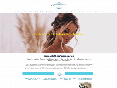 www.aweddingjourney.com snapshot