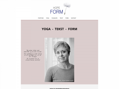 hopeform.no snapshot
