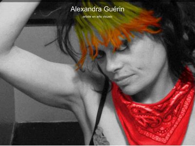 alexandraguerin.com snapshot