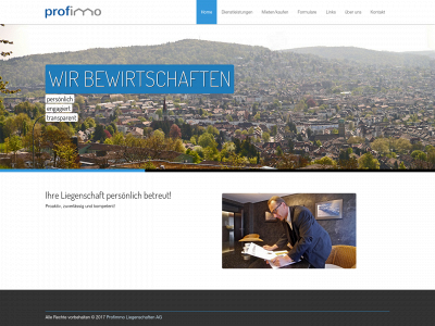 profimmo.ch snapshot