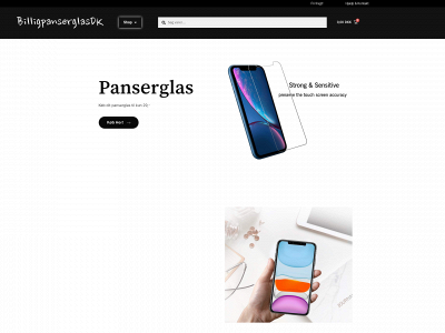 billigpanserglas.dk snapshot