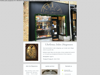julesjurgensen.dk snapshot