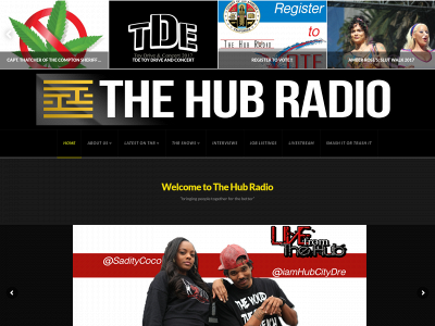 thehubradio.net snapshot