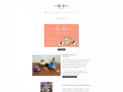 www.craftyaffaire.com snapshot