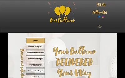 dorballoons.com snapshot