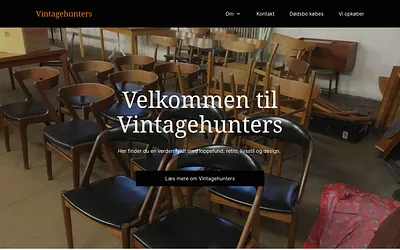 vintagehunters.dk snapshot