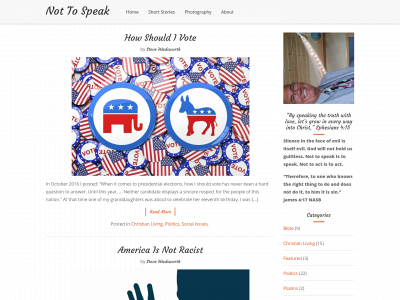 nottospeak.com snapshot