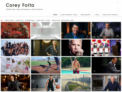 coreyfolta.com snapshot