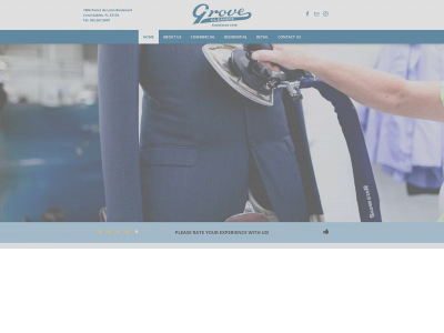 grovecleaners.com snapshot