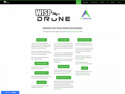 wispdrone.weebly.com snapshot
