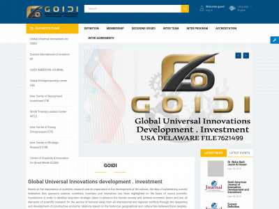 goidi-usa.org snapshot
